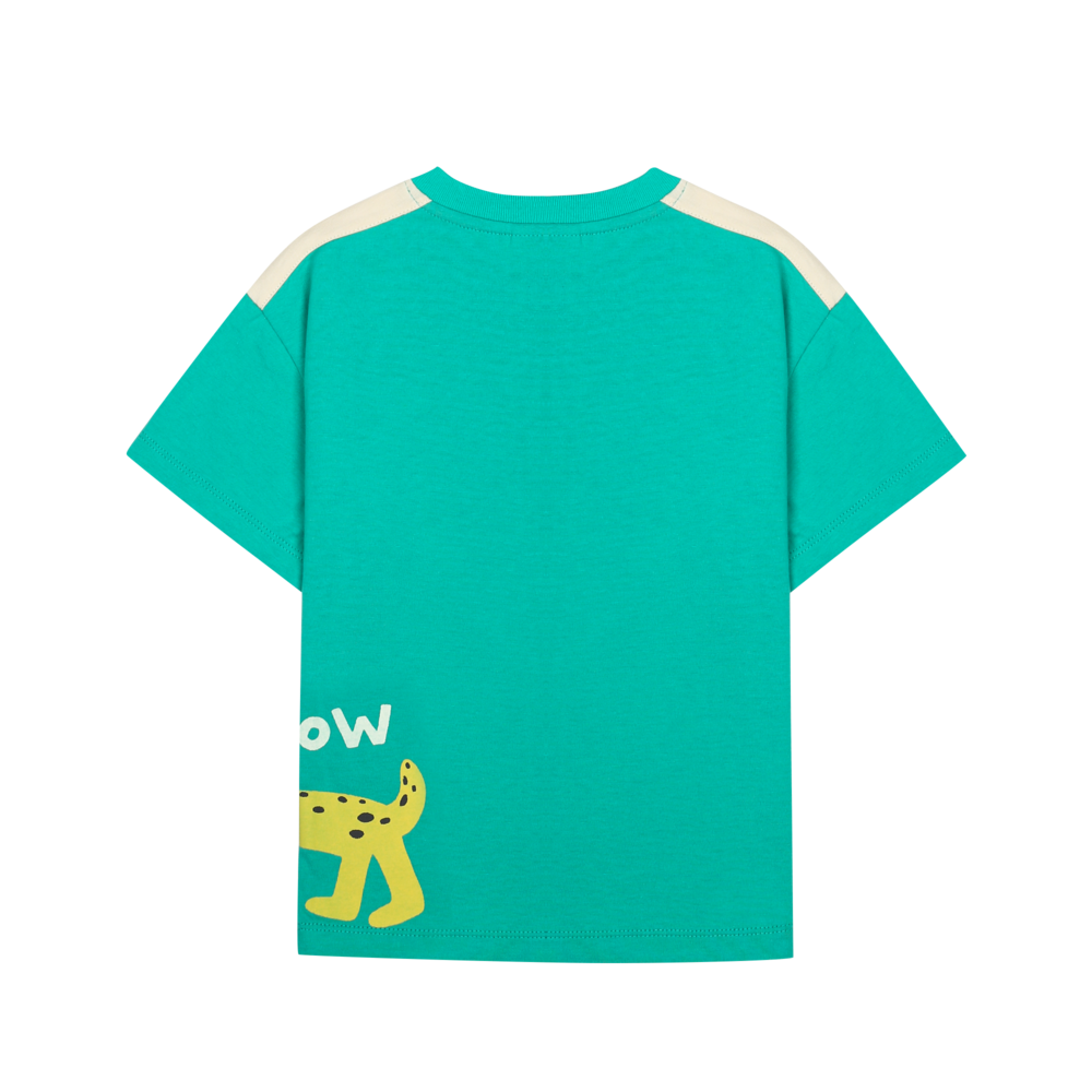 Jelly Mallow Jelly Mallow | Dog Coloring T-shirt | Green