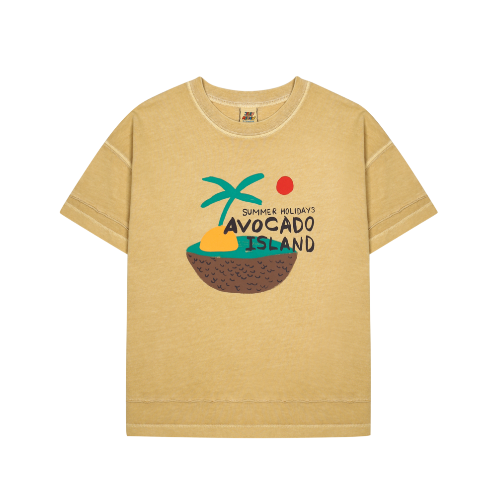 Jelly Mallow Jelly Mallow | Avocado Island Pigment T-shirt | Butter