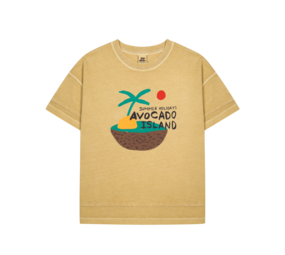 Jelly Mallow Jelly Mallow | Avocado Island Pigment T-shirt | Butter
