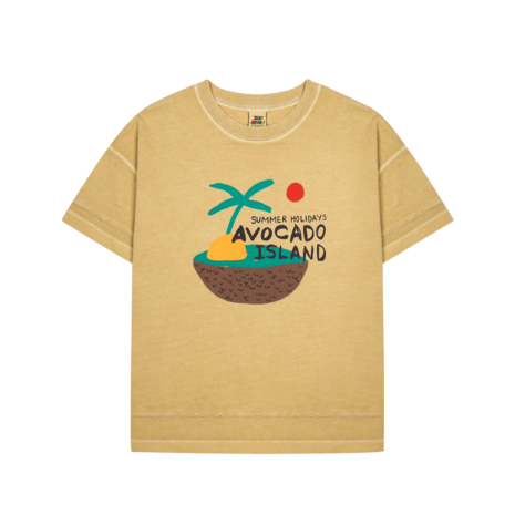 Jelly Mallow Jelly Mallow | Avocado Island Pigment T-shirt | Butter