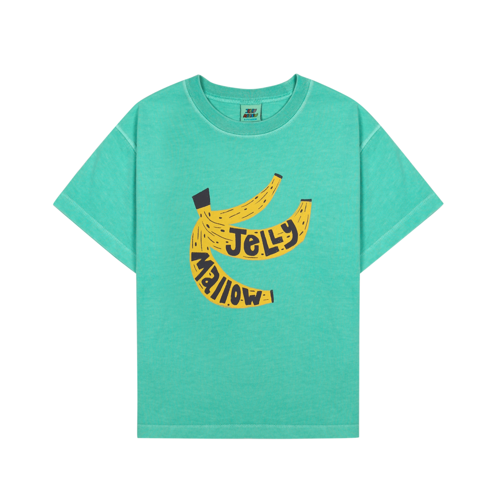 Jelly Mallow Jelly Mallow | Banana Pigment T-shirt | Light Green