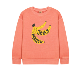 Jelly Mallow Jelly Mallow | Banana Pigment Sweatshirt | Orange