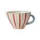 Rice Everyday Magic Rice | Ceramic Tea Cup | Hand Painted Stripes | 150 ML