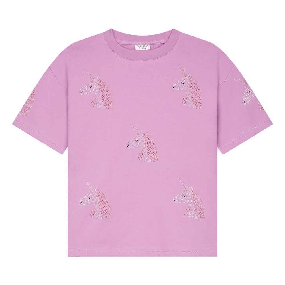 Daily Brat Daily Brat | Unicorn T-Shirt Lilavender