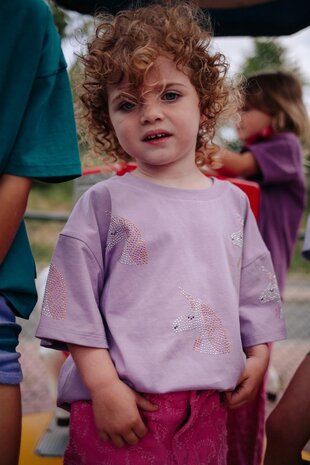 Daily Brat Daily Brat | Unicorn T-Shirt Lilavender