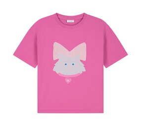 Daily Brat Daily Brat | Kitty Kat T-Shirt Rose Rebel