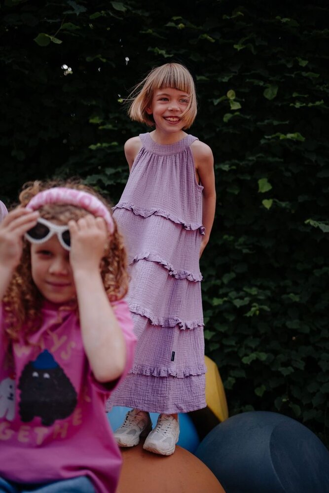 Daily Brat Daily Brat | Dolly Ruffle Dress Lilavender