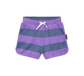 Daily Brat Daily Brat | Striped Towel Shorts Teal