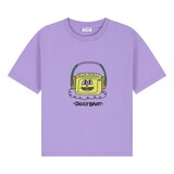 Daily Brat Daily Brat | Headphones T-Shirt Paisley Purple
