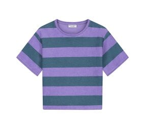 Daily Brat Daily Brat | Striped Towel T-Shirt Teal