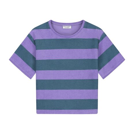 Daily Brat Daily Brat | Striped Towel T-Shirt Teal