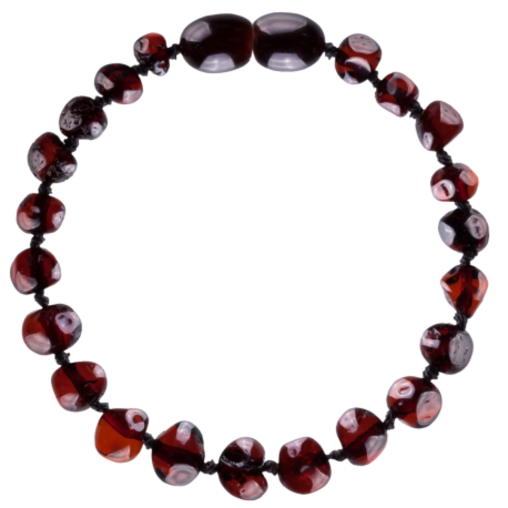 Barnsteen Barnsteen | Armband | Glimmend | Baroque Cherry | 16 cm