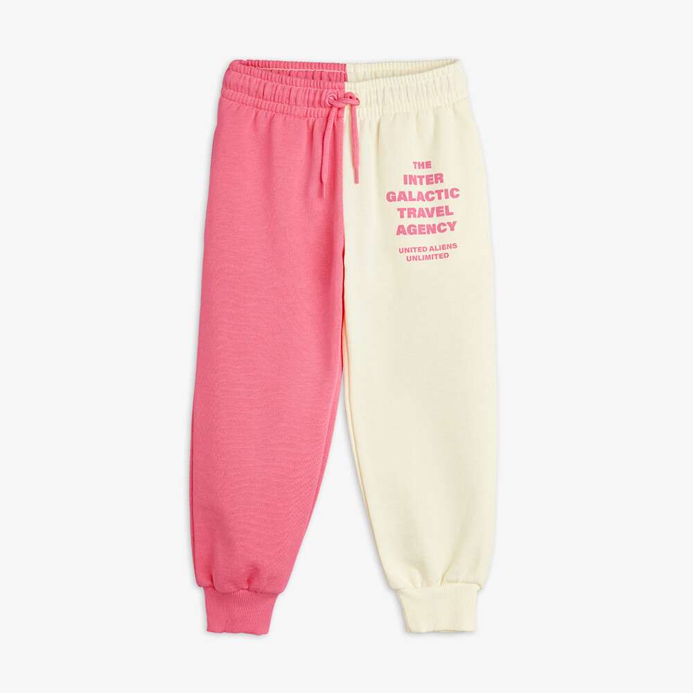 Mini Rodini Mini Rodini | Travel agency split color sp sweatpants | Multi