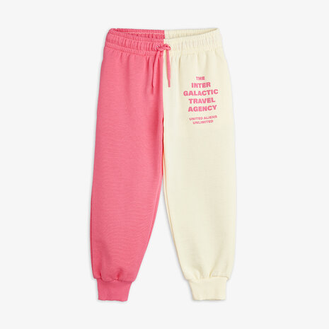 Mini Rodini Mini Rodini | Travel agency split color sp sweatpants | Multi