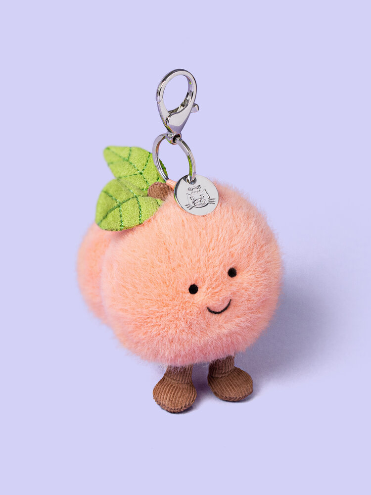 Jellycat Jellycat | Amuseables Peach Bag Charm