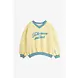 Mini Rodini Mini Rodini | To the moon emb sweatshirt | Yellow