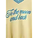 Mini Rodini Mini Rodini | To the moon emb sweatshirt | Yellow
