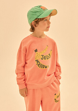 Jelly Mallow Jelly Mallow | Banana Pigment Sweatshirt | Orange