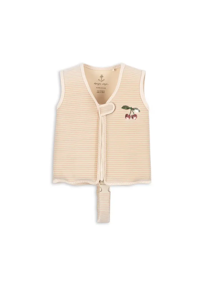 Konges Sløjd Konges Sløjd | Cherry Swim Vest | Rose Stripe