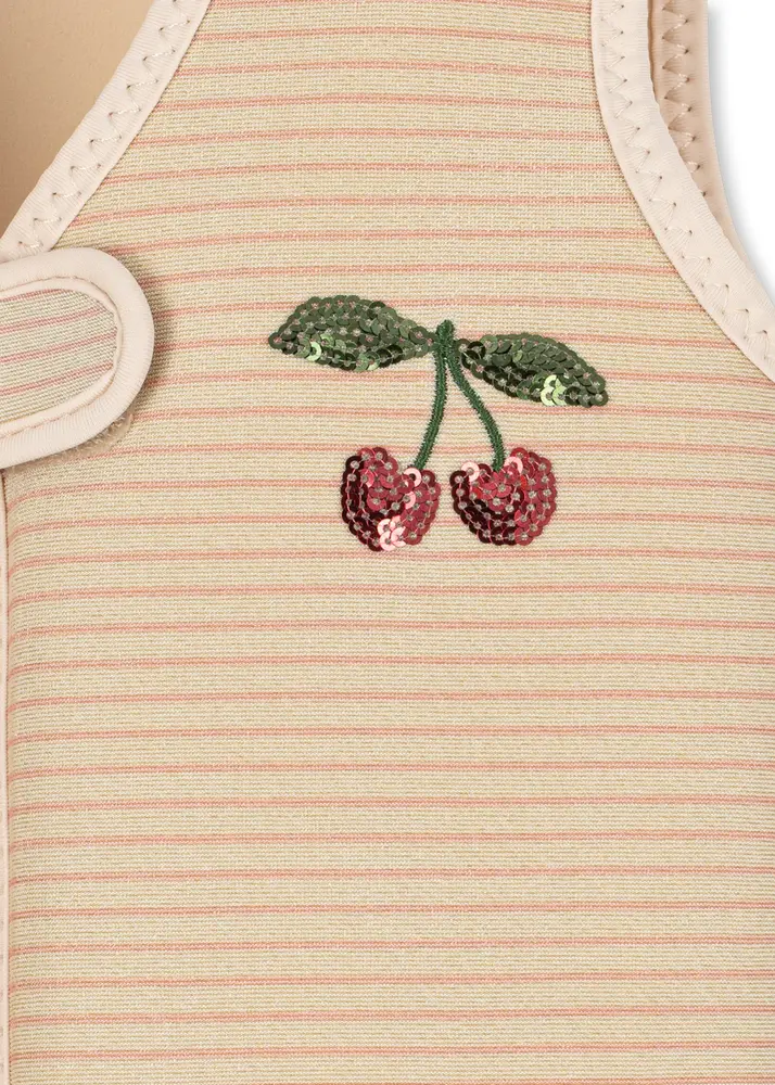 Konges Sløjd Konges Sløjd | Cherry Swim Vest | Rose Stripe