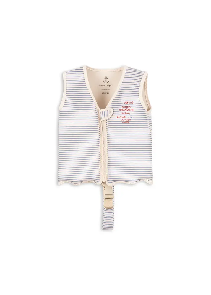 Konges Sløjd Konges Sløjd | Ellis Swim Vest | Stripe Bluie