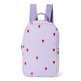 Studio Noos Studio Noos | Purple Hearts Puffy | Mini Backpack