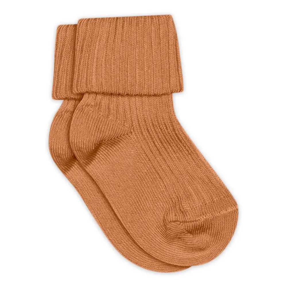 MP Denmark MP Denmark | Cotton rib baby socks | Apple Cinnamon