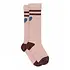 MP Denmark | Elga glitter knee socks | Silver Pink
