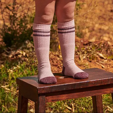 MP Denmark MP Denmark | Elga glitter knee socks | Silver Pink