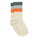 MP Denmark Melton | Wide stripes socks | Light Beige Melange