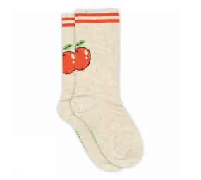 MP Denmark Melton | Apple friend socks | Light Beige Melange