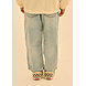 Jelly Mallow Jelly Mallow | Elephant Brushed Denim Pants | Blue