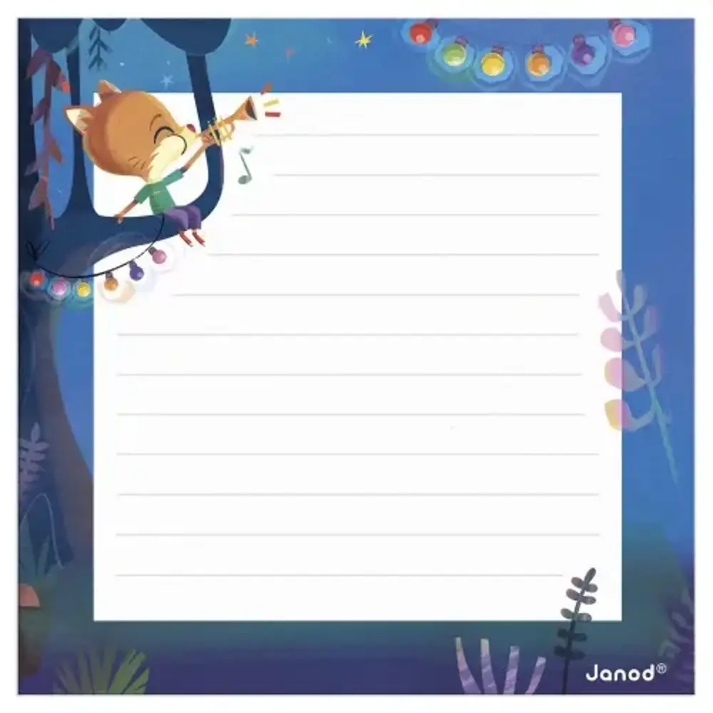 Janod Janod | Puzzelkaart | Verjaardagskaart Bos