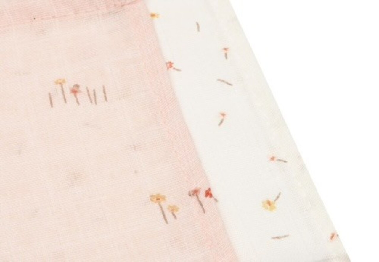 Jollein Jollein | Hydrofiel Monddoekje 31x31cm | Pretty Picnic | 3 pack