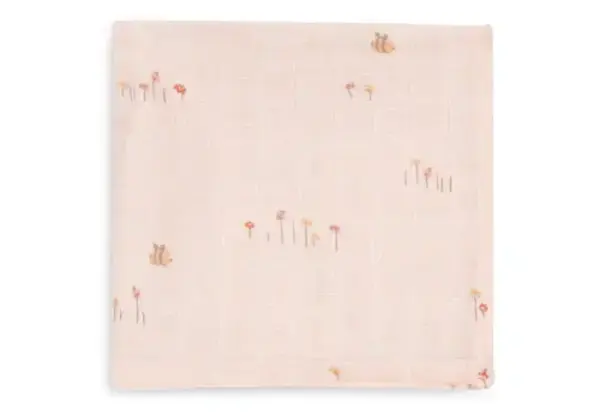 Jollein Jollein | Hydrofiel Monddoekje 31x31cm | Pretty Picnic | 3 pack