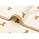 Jollein Jollein | Deken Wieg 75x100 cm | Little Waffle | Mini Teddy Bear