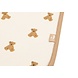 Jollein Jollein | Deken Wieg 75x100 cm | Little Waffle | Mini Teddy Bear