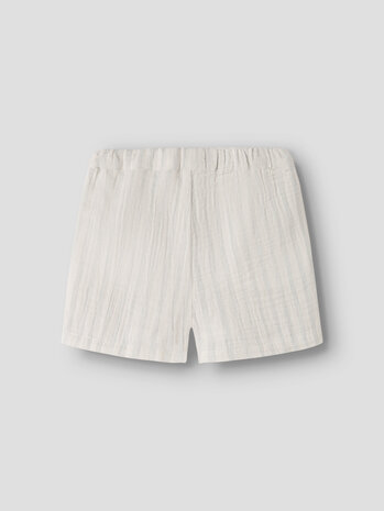 Lil ' Atelier Lil ' Atelier | NMMHAGI LOOSE SHORTS LIL | Coconut Milk DUSTY BLUE