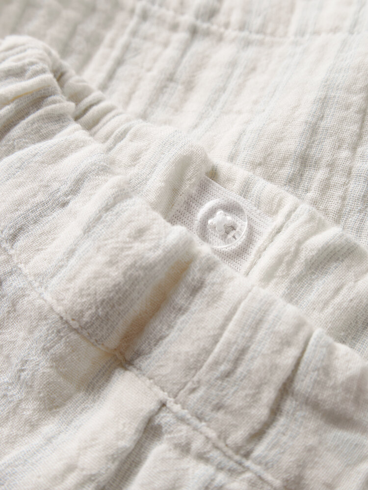 Lil ' Atelier Lil ' Atelier | NMMHAGI LOOSE SHORTS LIL | Coconut Milk DUSTY BLUE