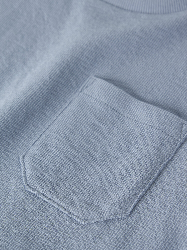 Lil ' Atelier Lil ' Atelier | NMMDIAS LOP SS LOOSE SWEAT LIL | Dusty Blue