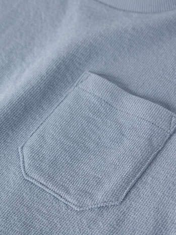 Lil ' Atelier Lil ' Atelier | NMMDIAS LOP SS LOOSE SWEAT LIL | Dusty Blue