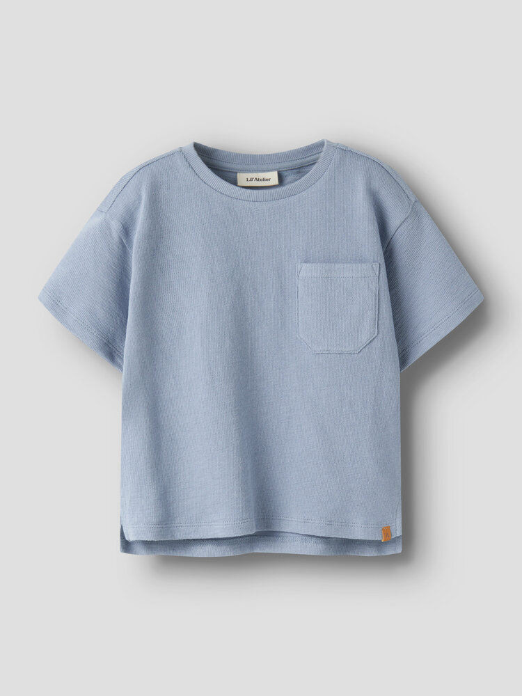 Lil ' Atelier Lil ' Atelier | NMMDIAS LOP SS LOOSE SWEAT LIL | Dusty Blue
