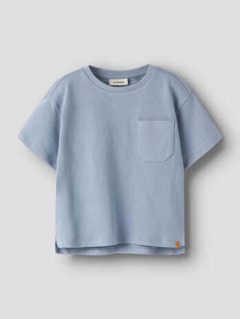Lil ' Atelier Lil ' Atelier | NMMDIAS LOP SS LOOSE SWEAT LIL | Dusty Blue