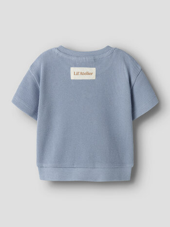 Lil ' Atelier Lil ' Atelier | NBMHARUN SS LOOSE SWEAT LIL | Dusty Blue