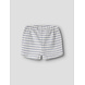 Lil ' Atelier Lil ' Atelier | NBMHALDUR LOOSE SHORTS LIL | Coconut Milk DUSTY BLUE