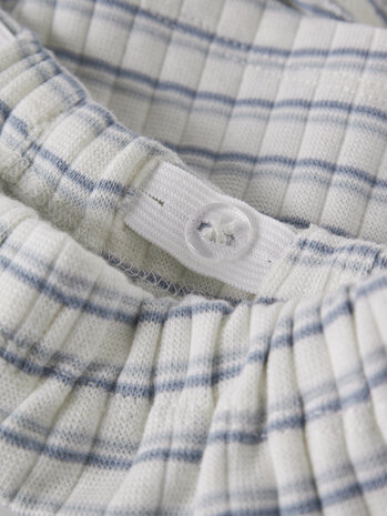 Lil ' Atelier Lil ' Atelier | NBMHALDUR LOOSE SHORTS LIL | Coconut Milk DUSTY BLUE