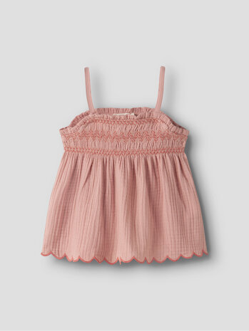 Lil ' Atelier Lil ' Atelier | NMFHIBA STRAP TOP LIL | Rose Tan