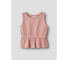 Lil ' Atelier Lil ' Atelier | NMFSASELINE SL LOOSE TOP LIL | Rose Tan