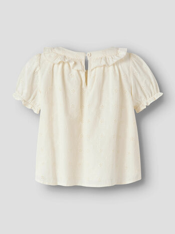 Lil ' Atelier Lil ' Atelier | NMFHOSA SS LOOSE SHIRT LIL | Coconut Milk