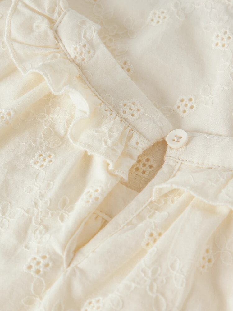 Lil ' Atelier Lil ' Atelier | NMFHOSA SS LOOSE SHIRT LIL | Coconut Milk